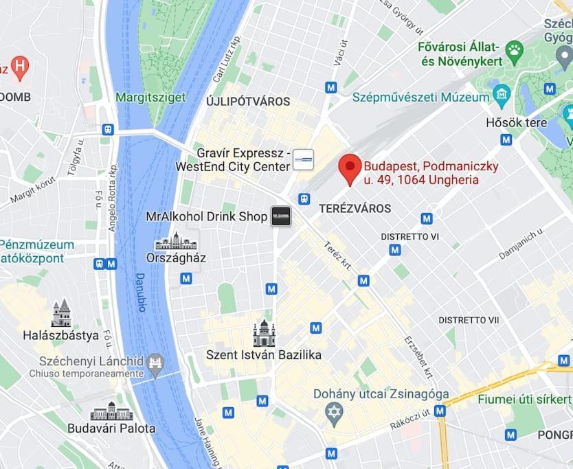 Апартаменты Central Budapest- Podmaniczky Unit 1 Экстерьер фото